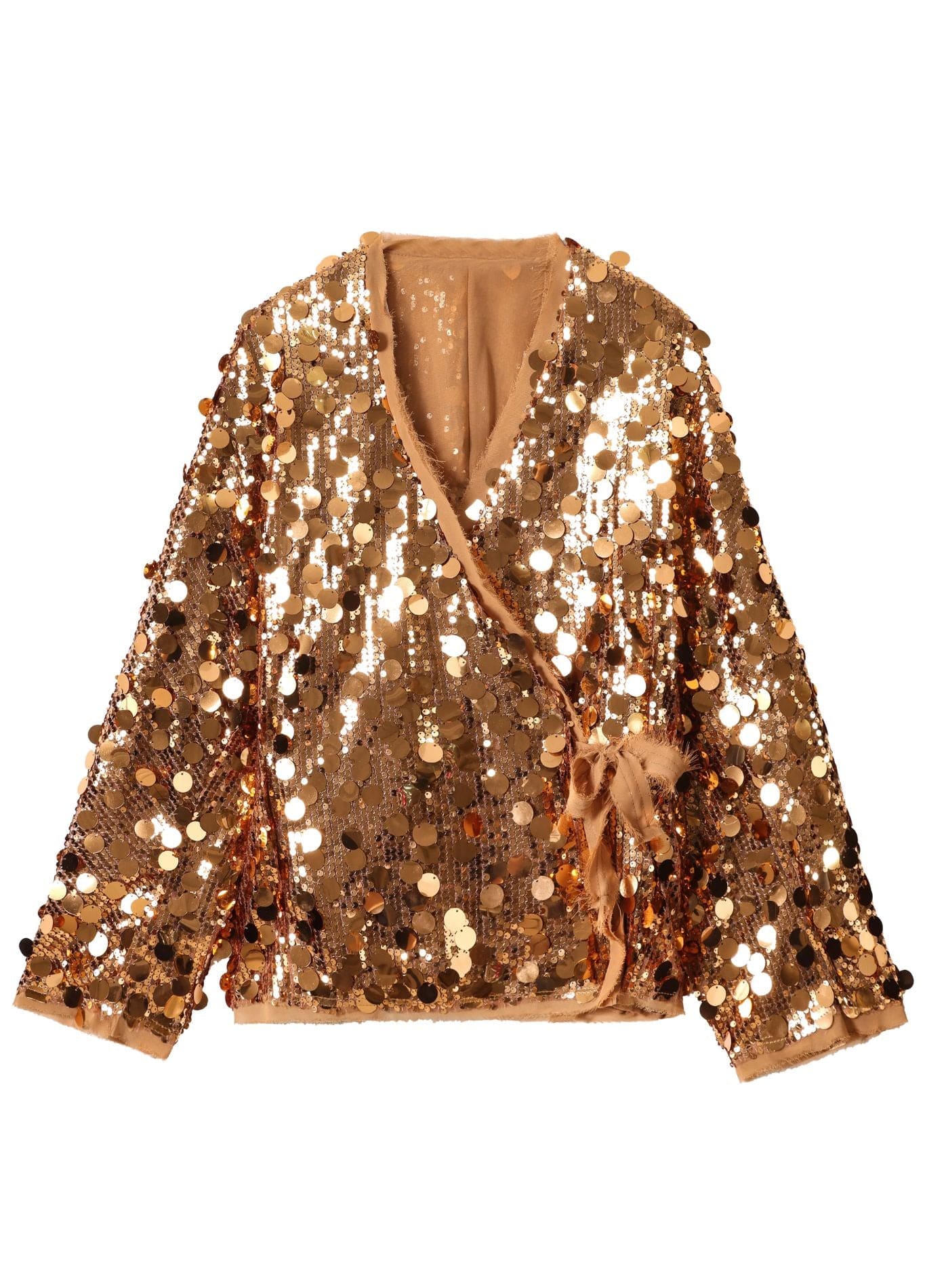 élégant kimono paillettes