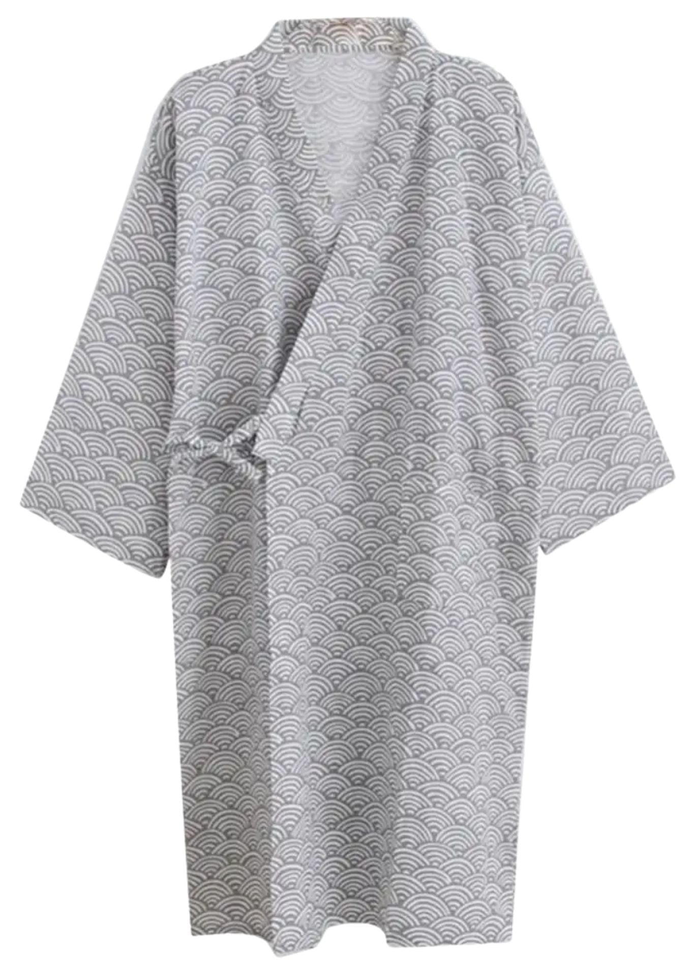 kimono ample japonais homme