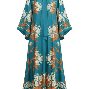kimono robe florale