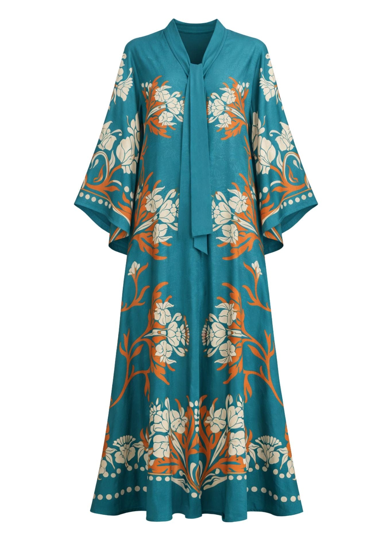 kimono robe florale