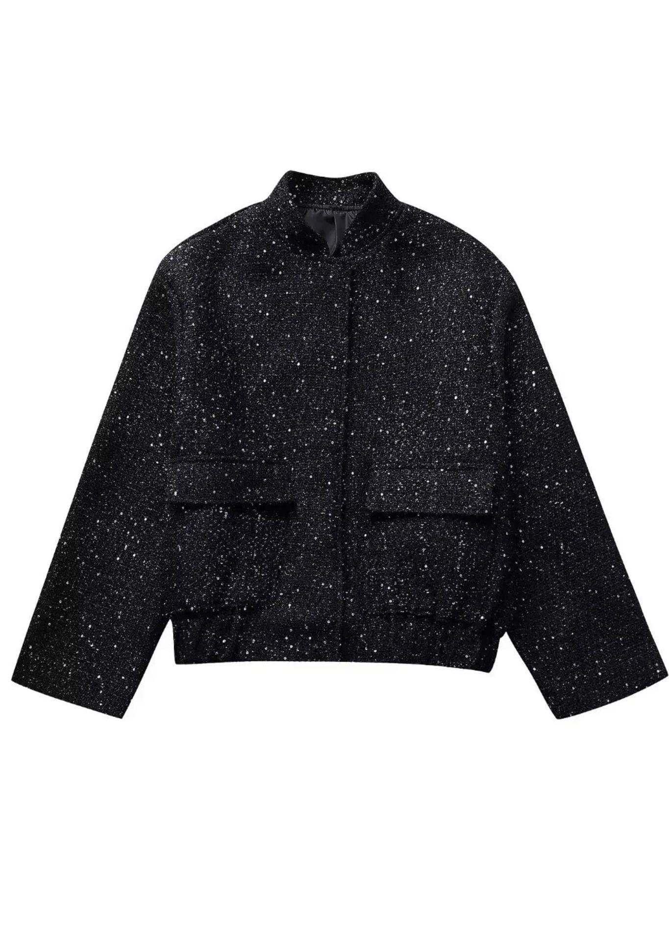 kimono strass élégant