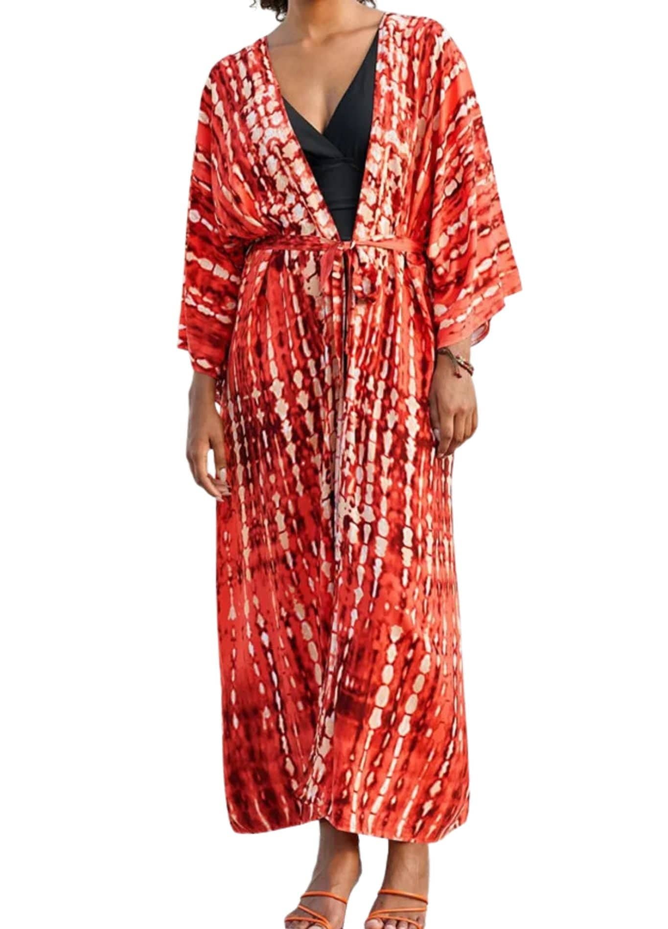 kimono imprimé estival