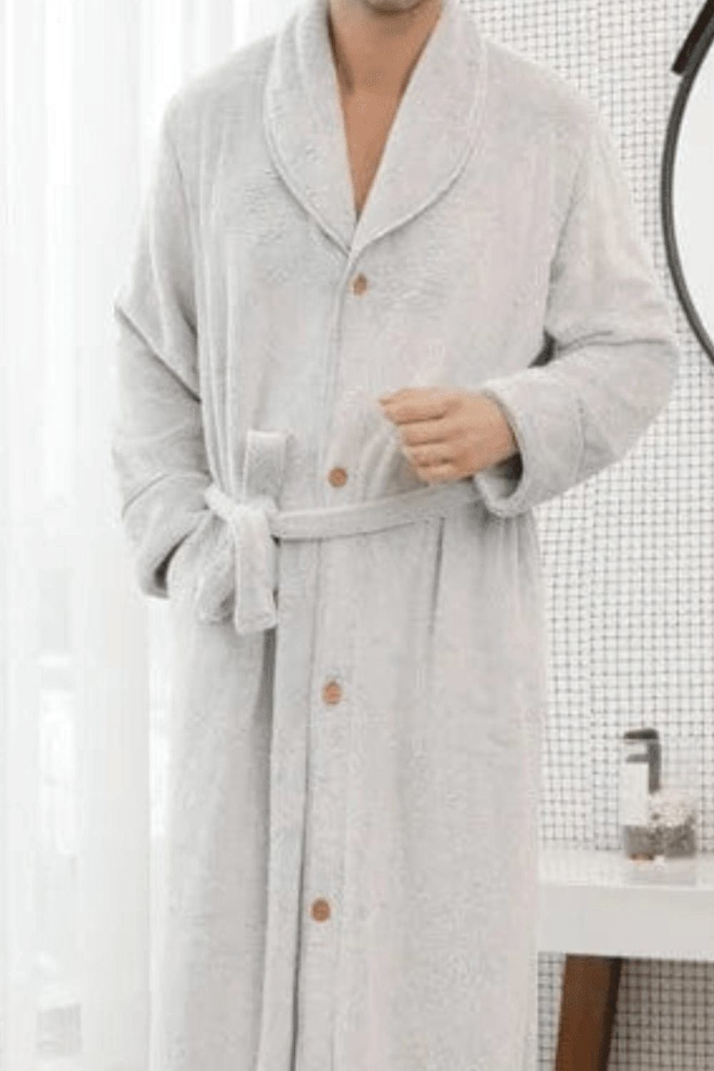 confort peignoir adulte