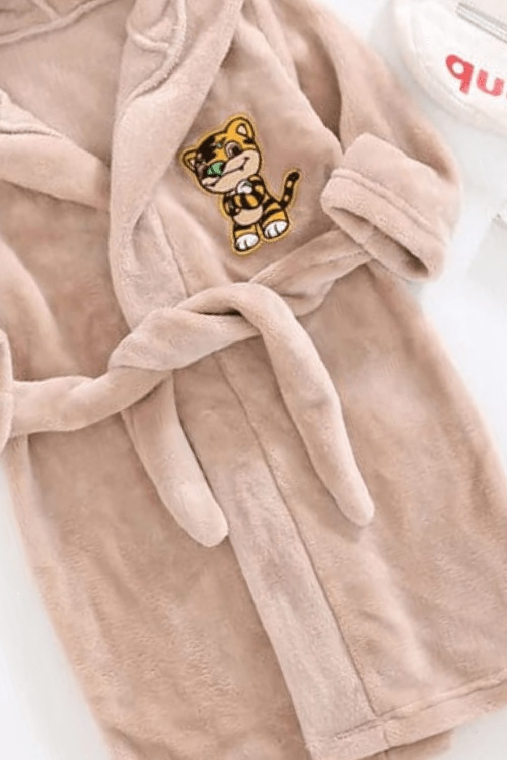 peignoir doux pour enfant garçon