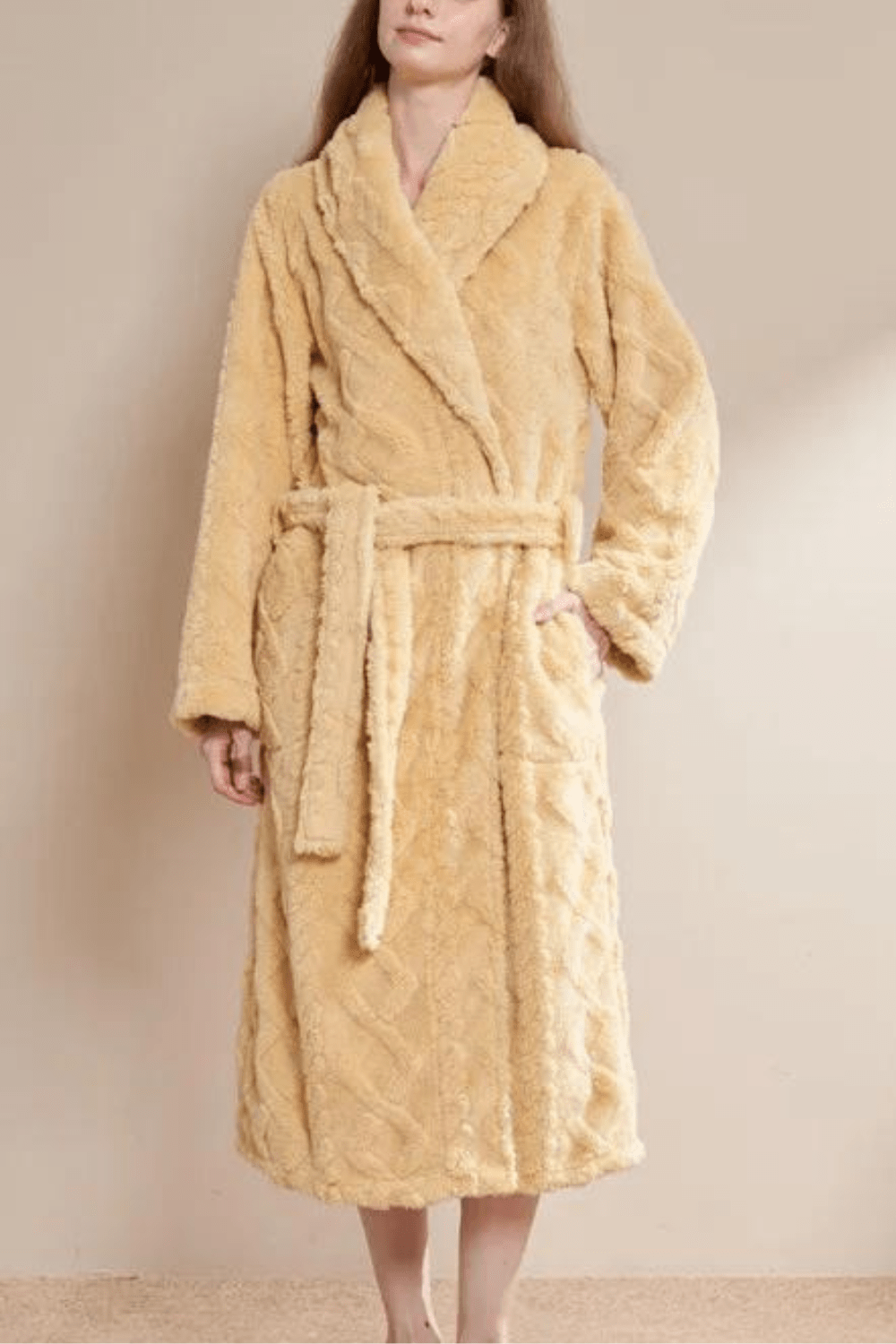 Peignoir élégant femme