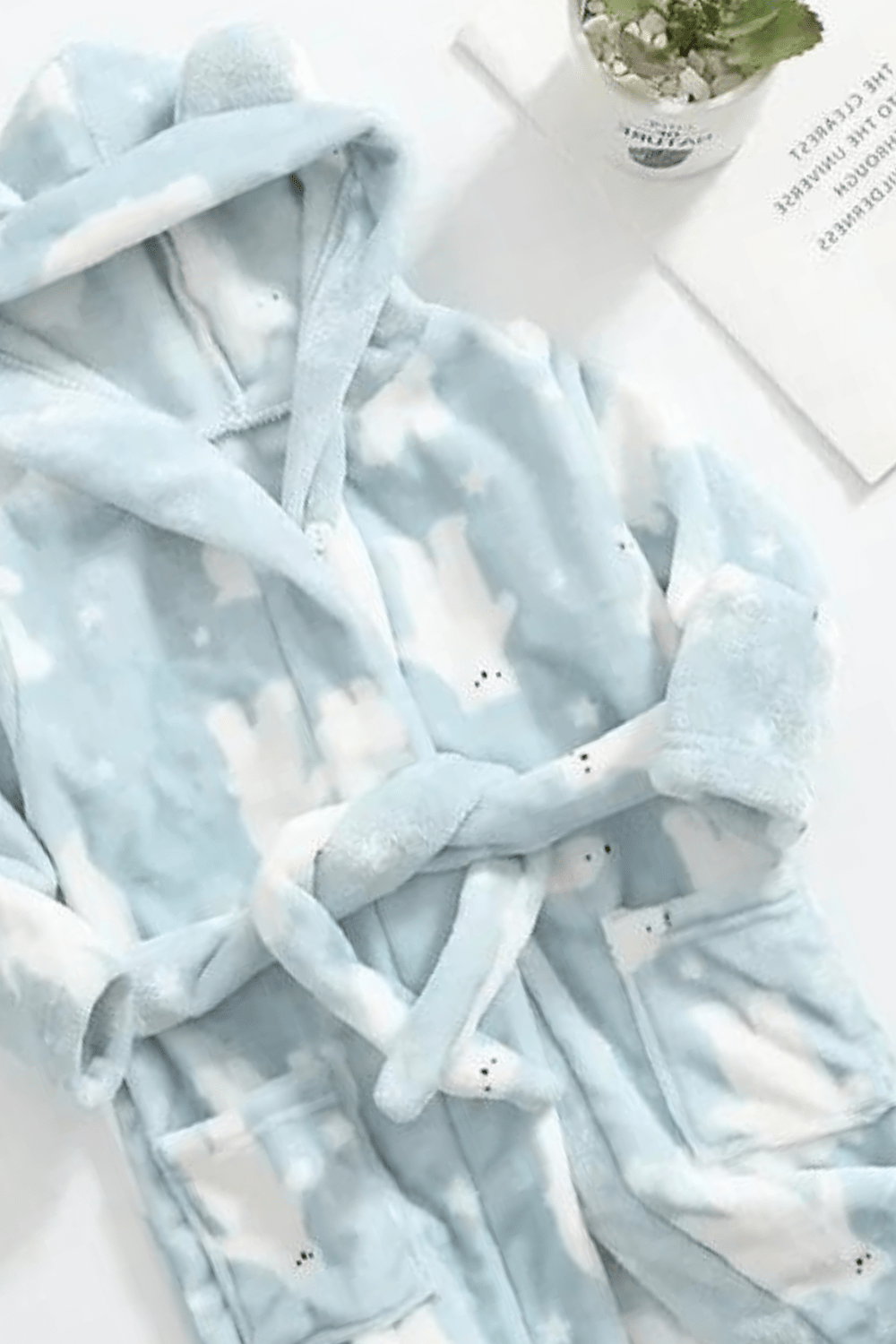 peignoir doux pour enfant