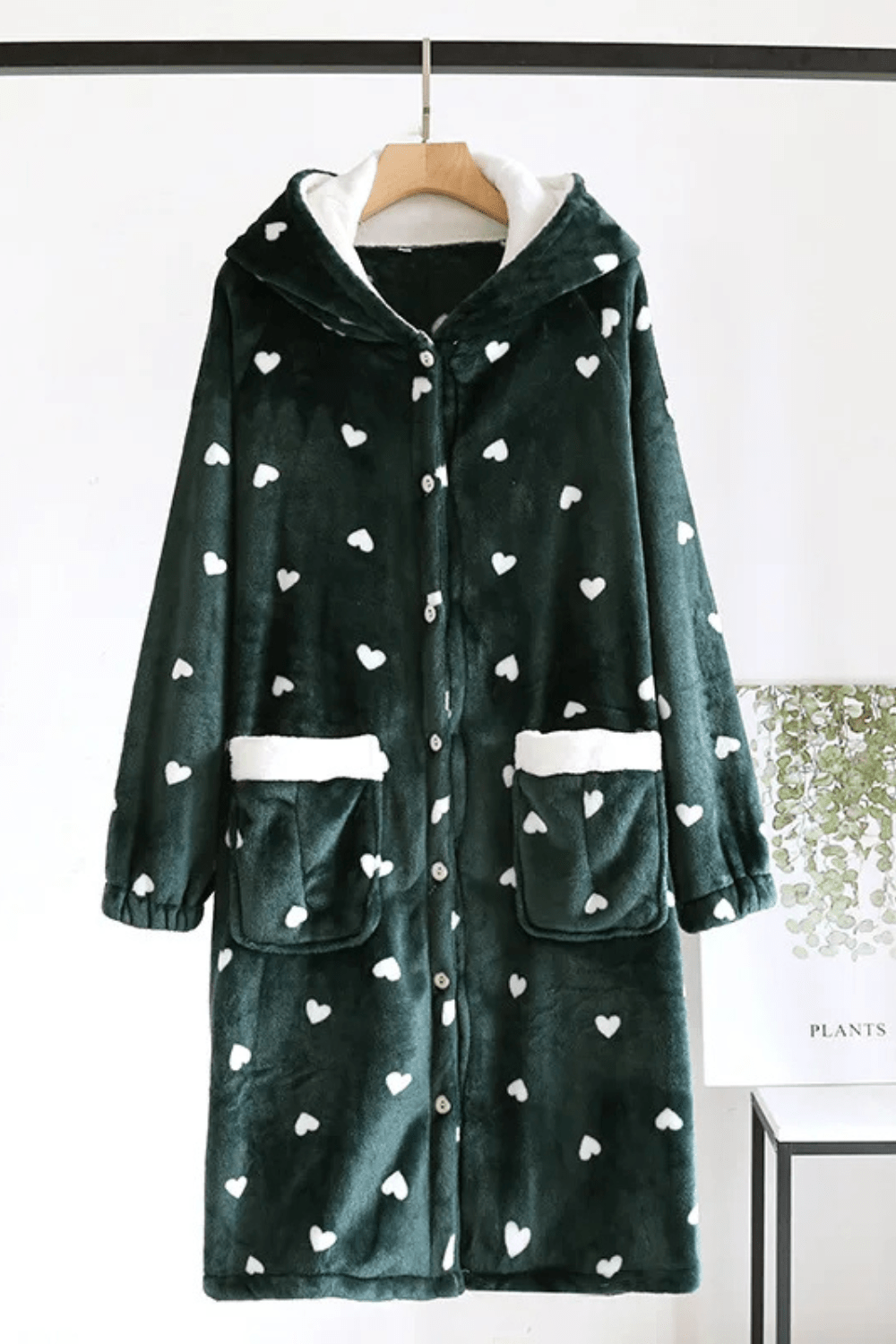 élégant peignoir Cœur