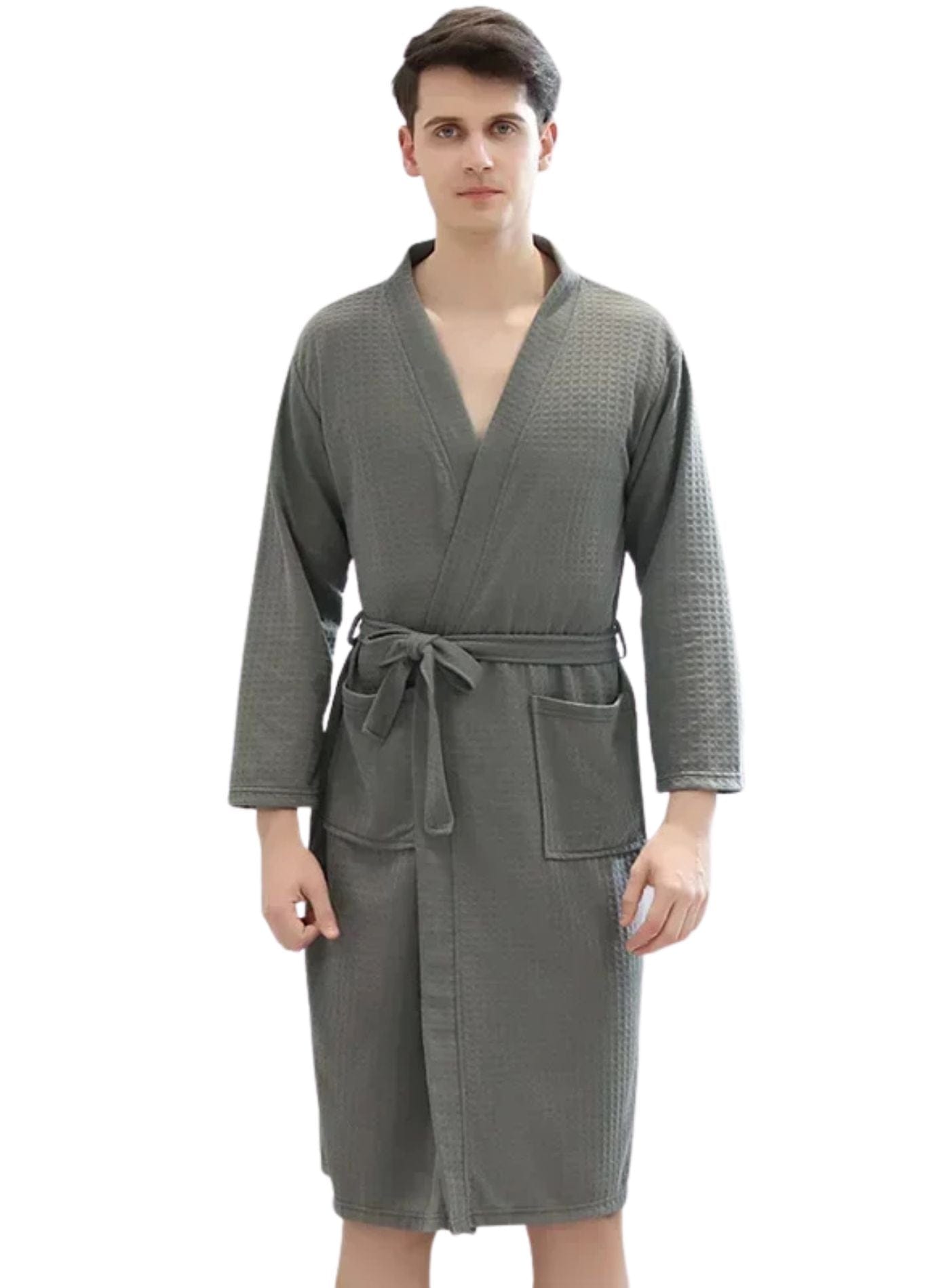 peignoir court homme
