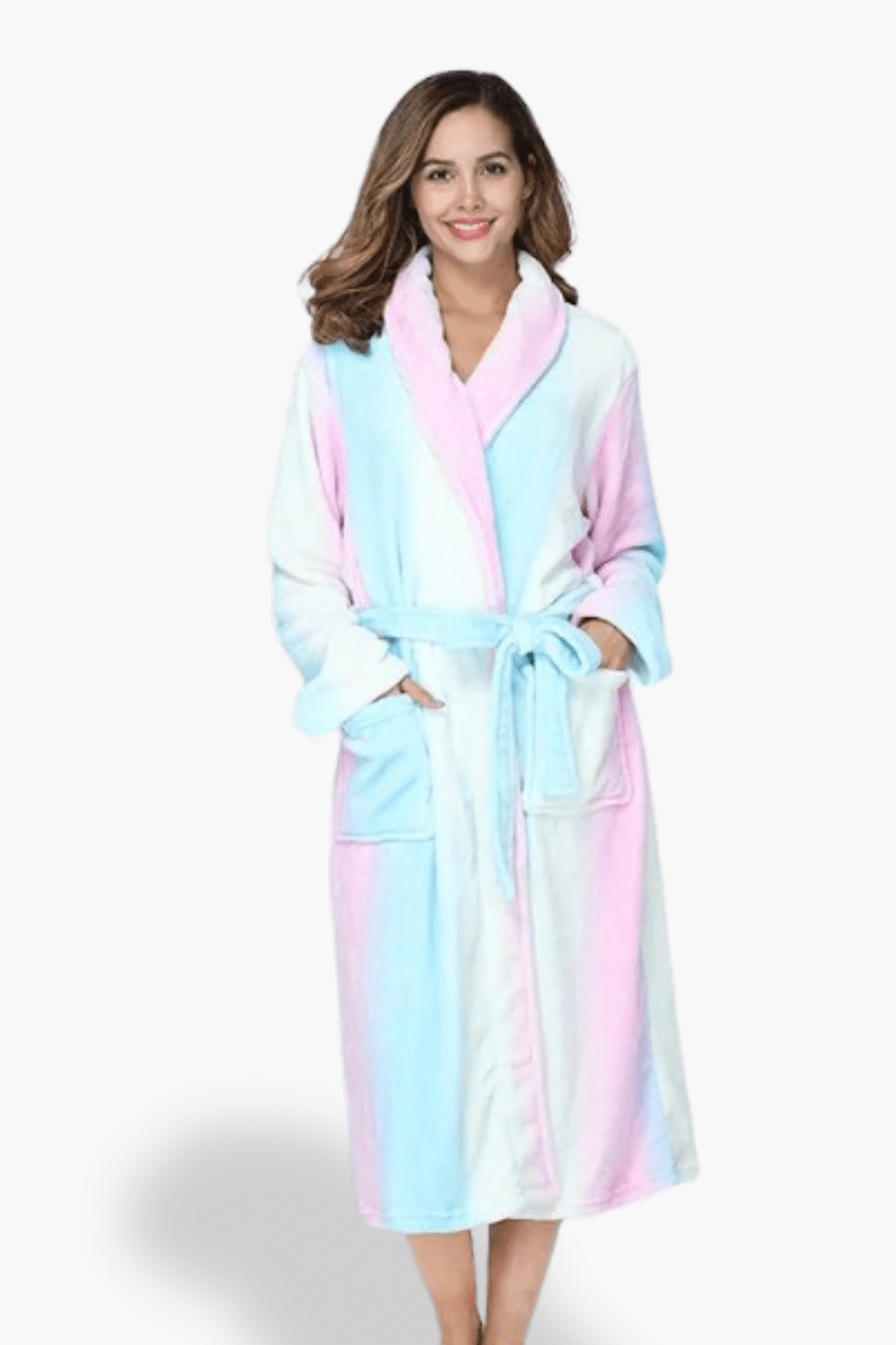 peignoir en coton pour femme