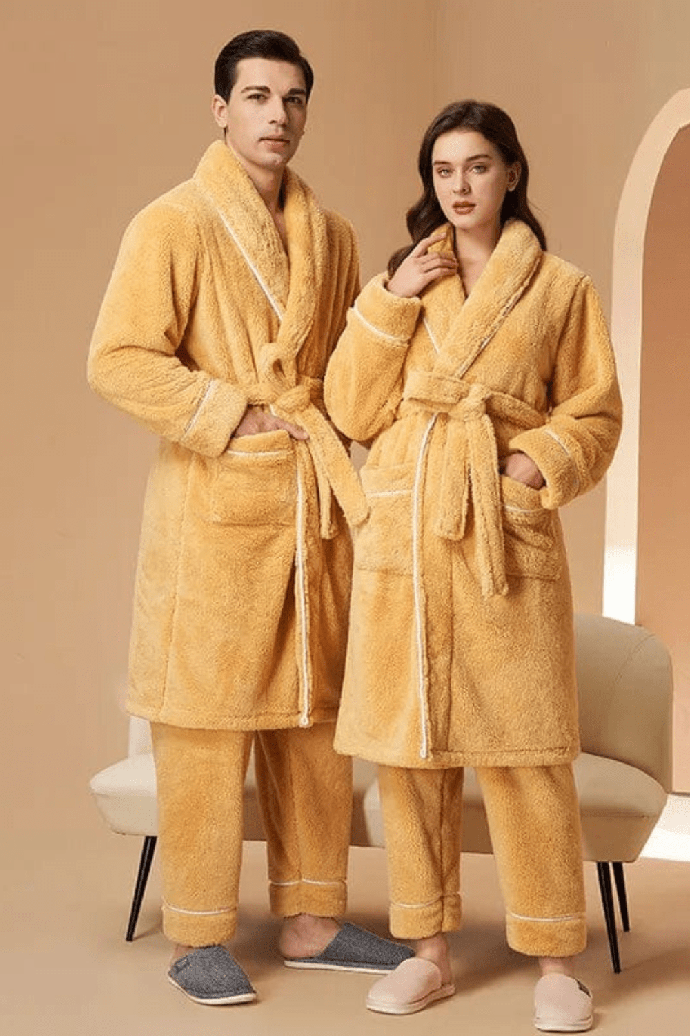 confortable peignoir homme