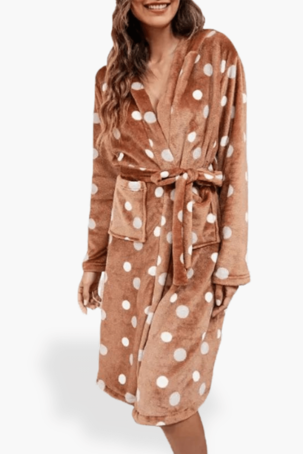 peignoir doux pour femme