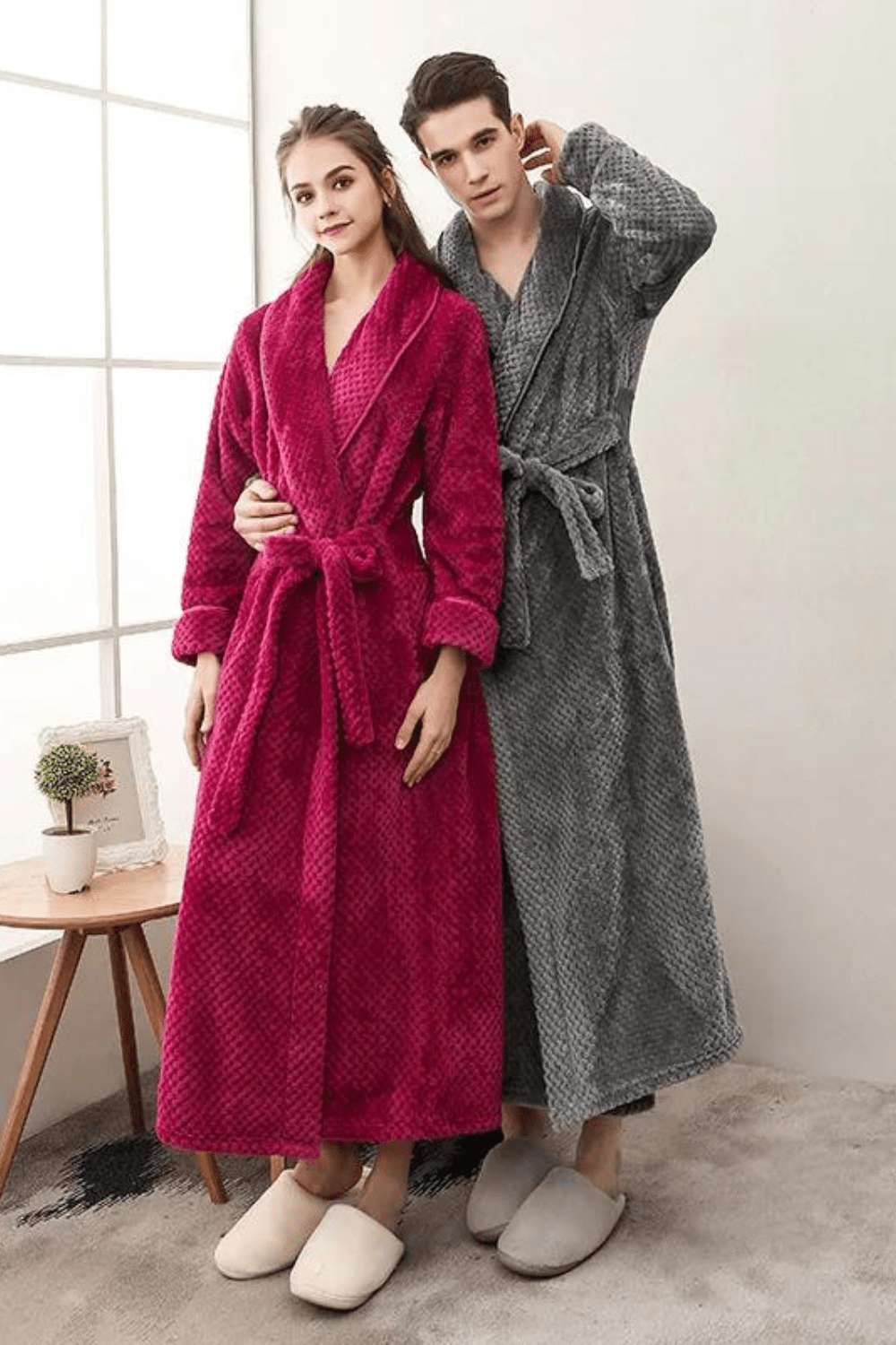 confort peignoir féminin