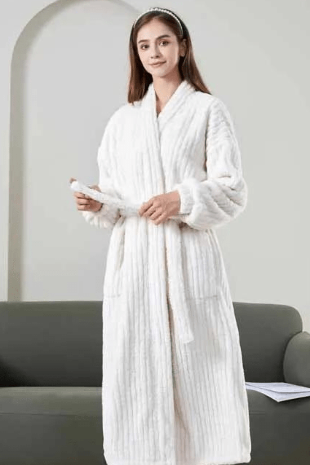 Peignoir confortable pour femme