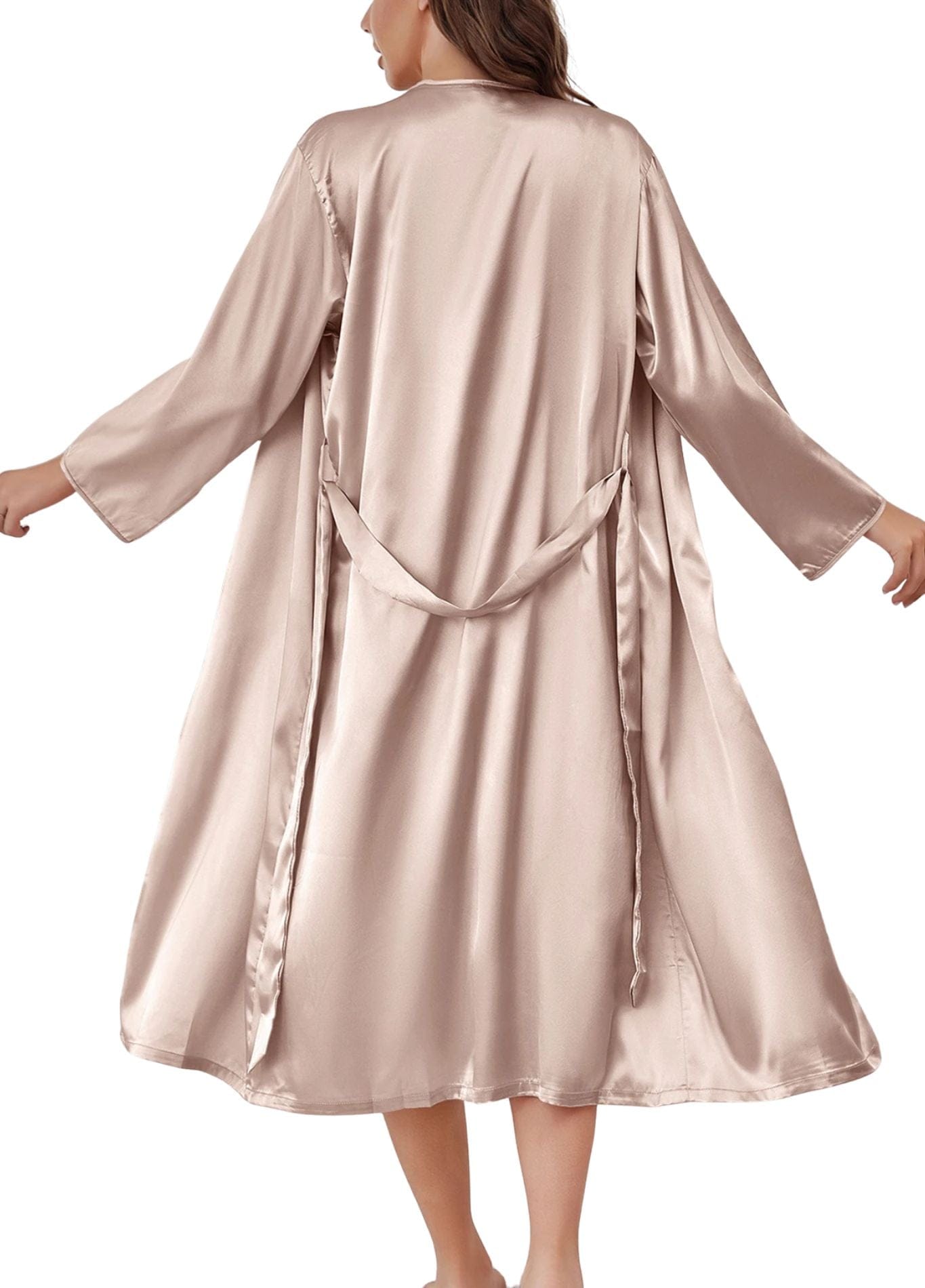 vêtement en polyester satiné