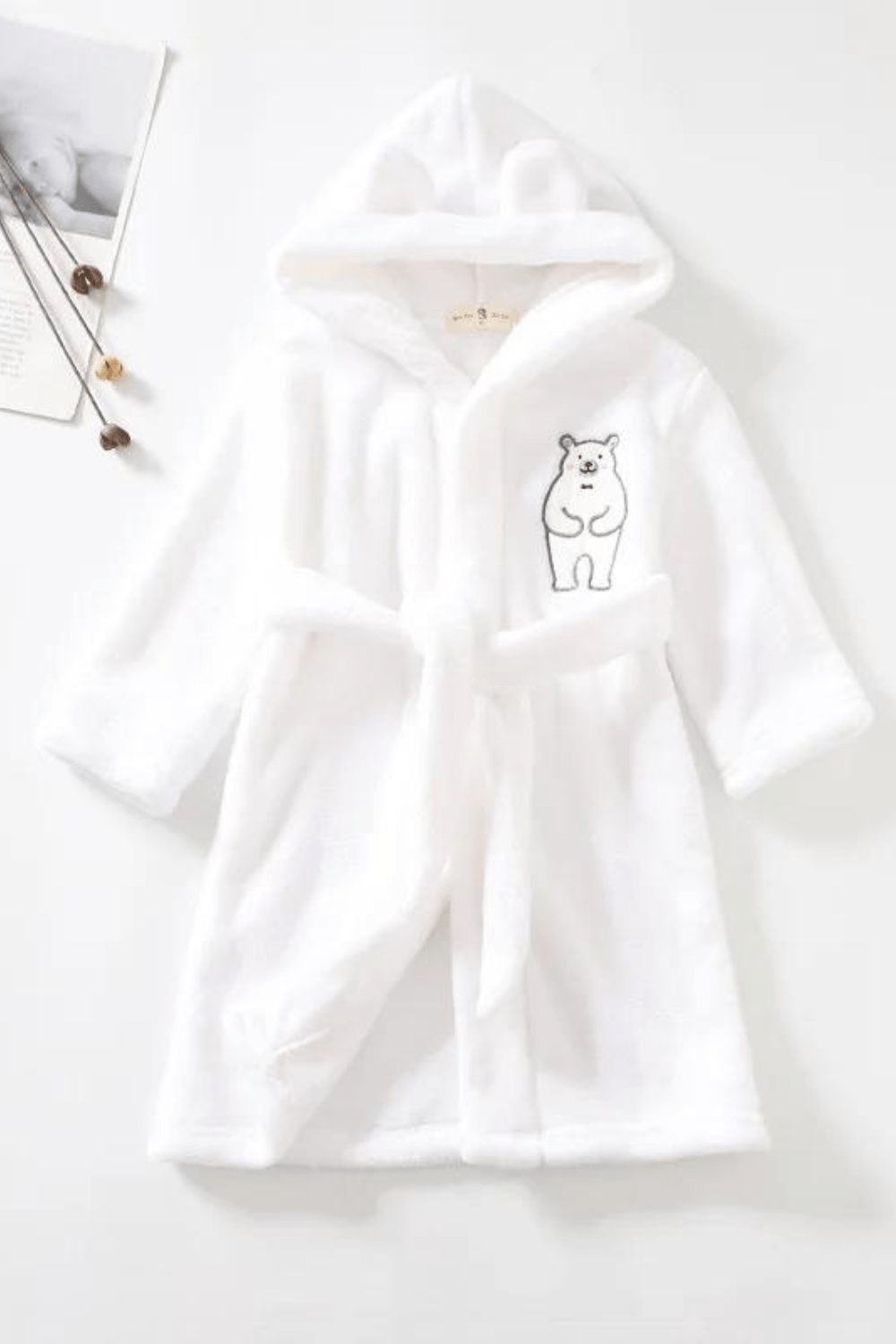 peignoir en coton doux