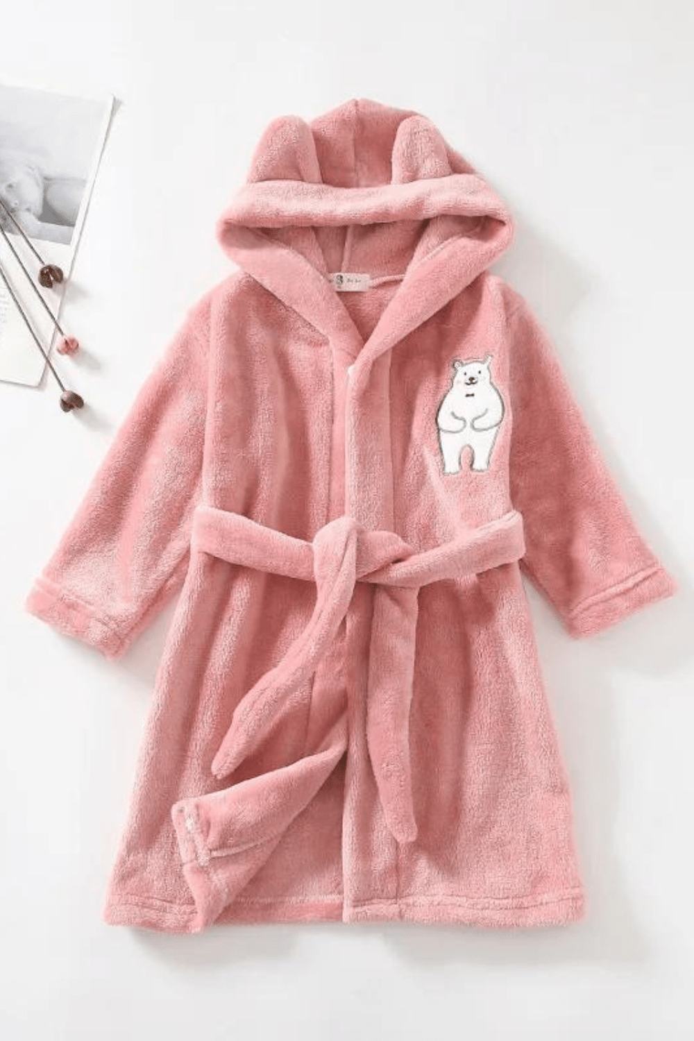 peignoir enfant coloré