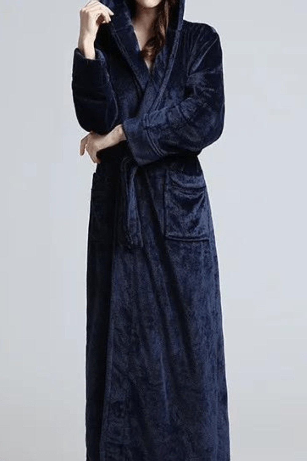 peignoir long douillet