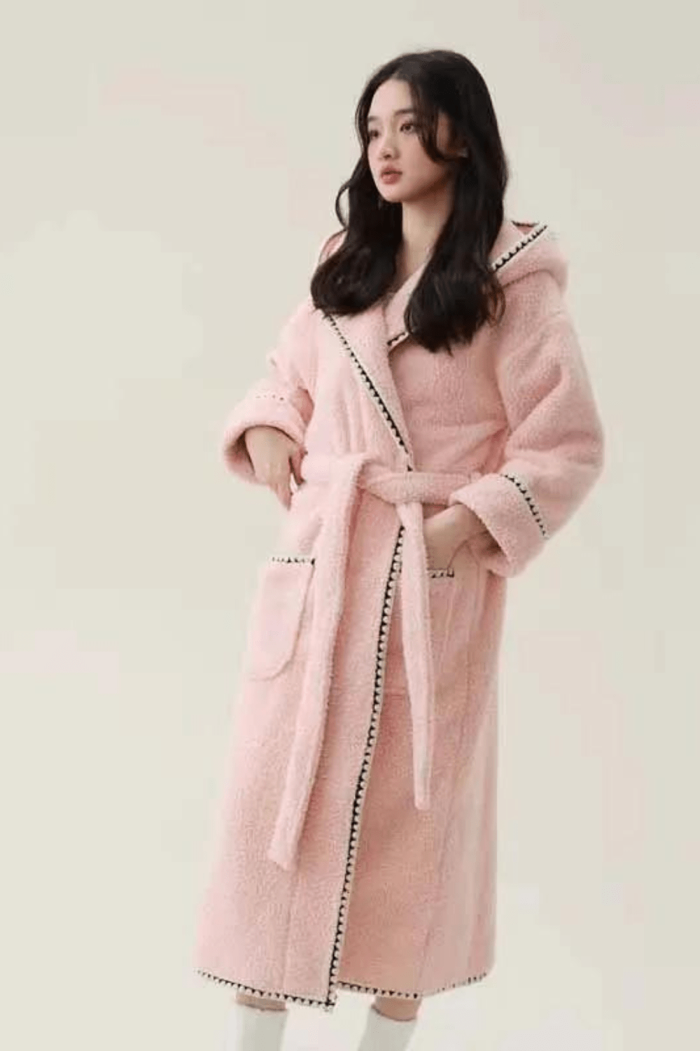 peignoir confortable femme