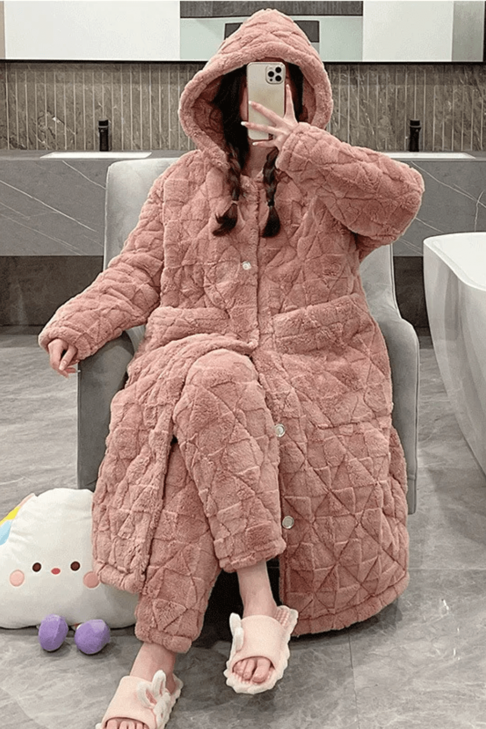 élégant peignoir pour femmes