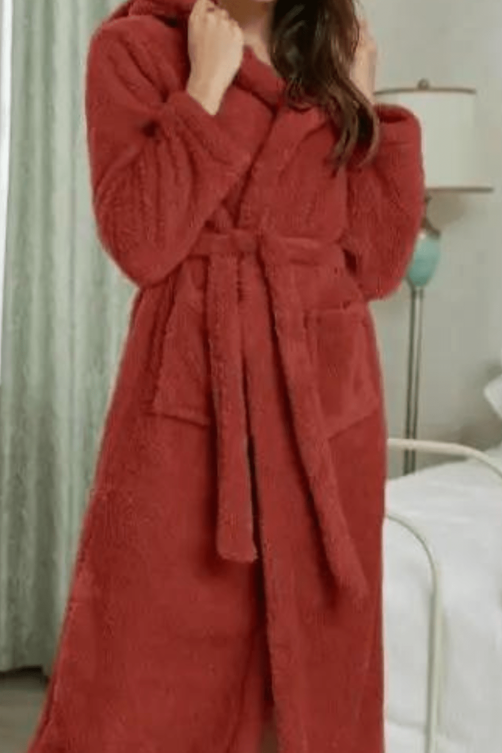 peignoir élégant femme
