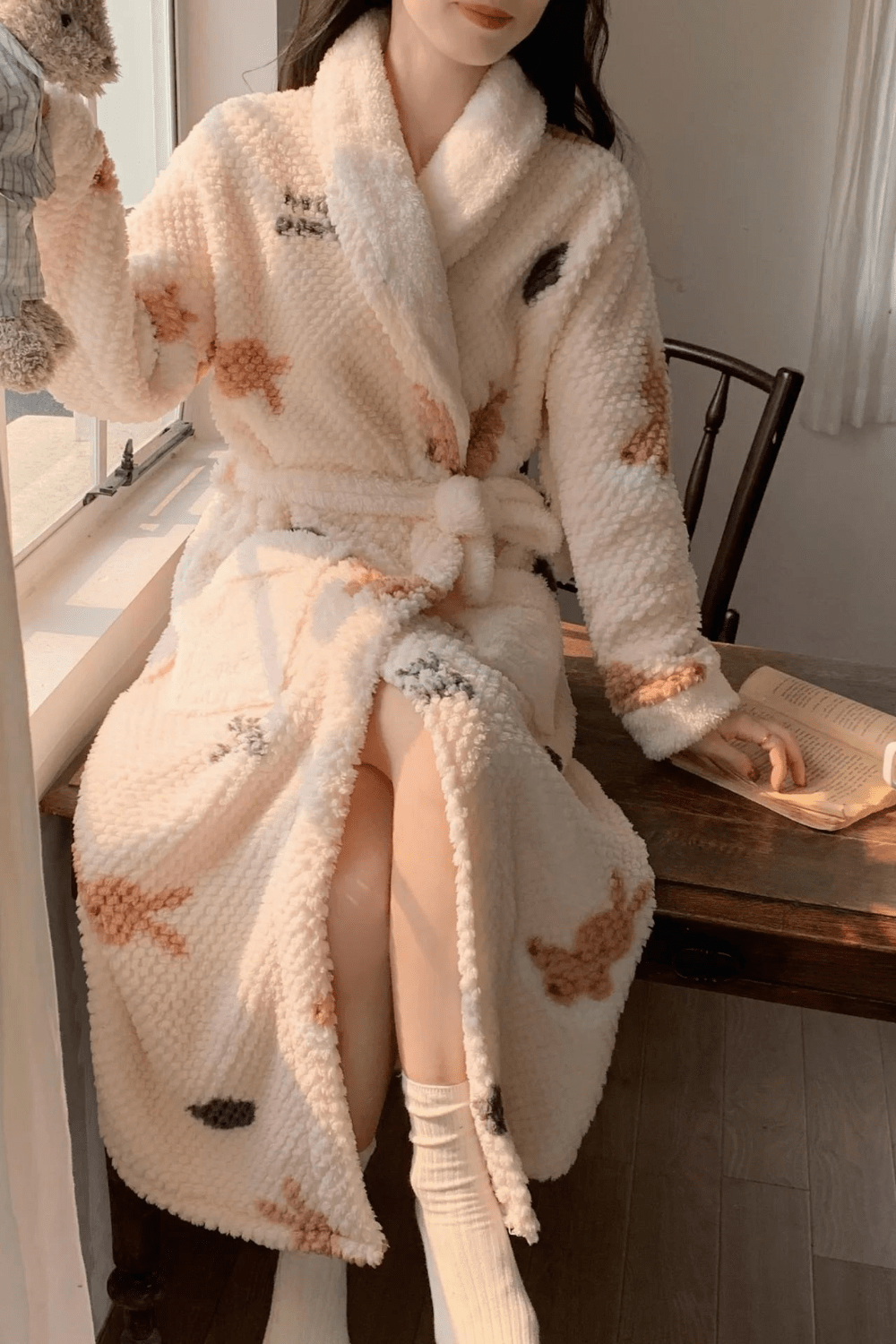 peignoir femme élégance