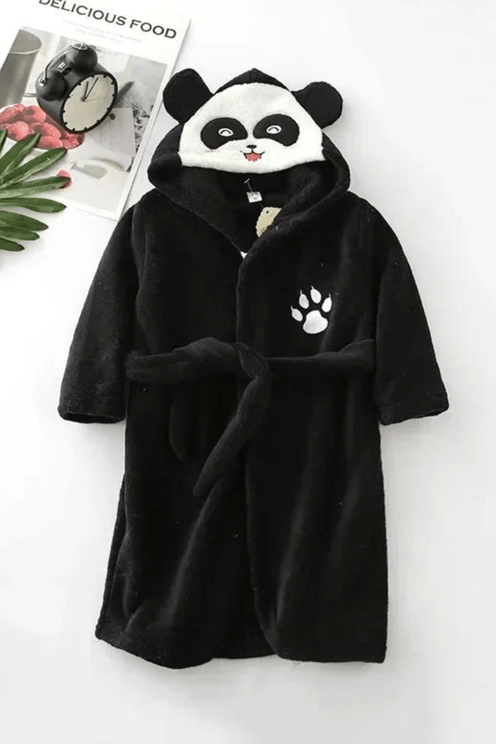 peignoir fille panda