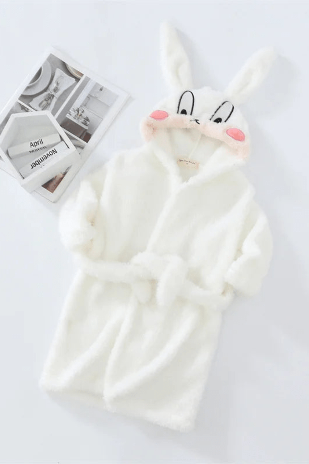 peignoir de bain bébé fille