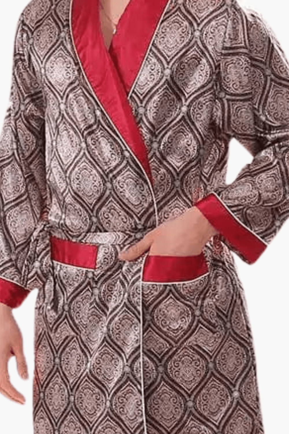 peignoir grande taille homme
