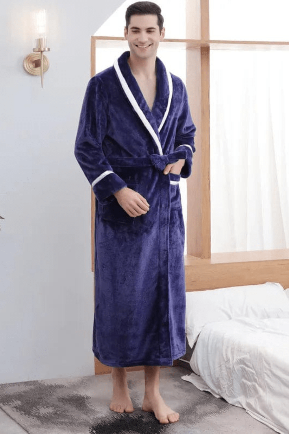 confort peignoir homme