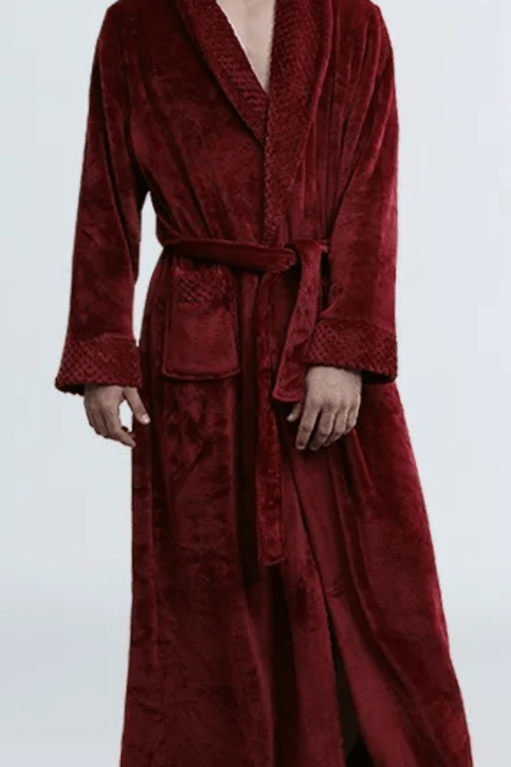 peignoir élégant pour homme