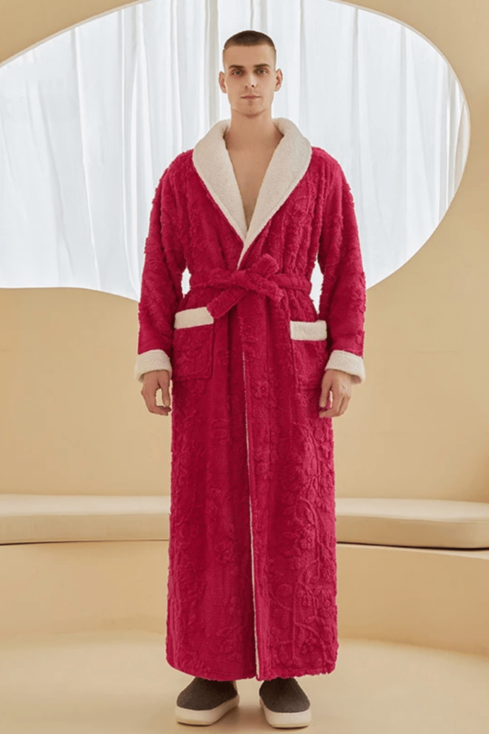 peignoir doux hôtel luxe