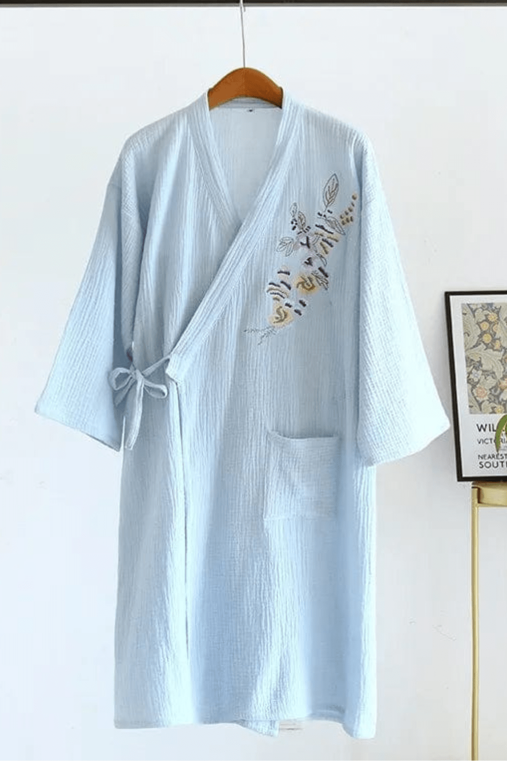 peignoir japonais raffiné