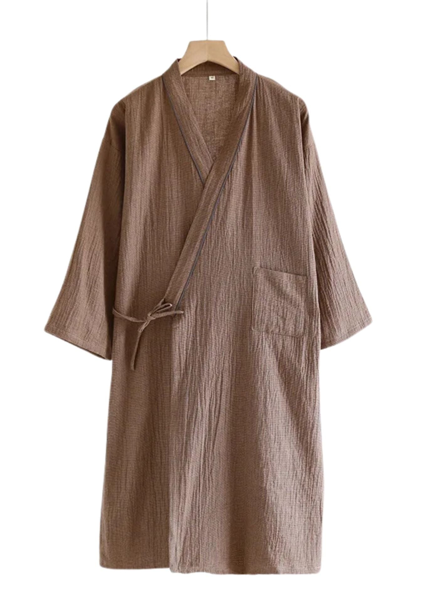peignoir homme design kimono