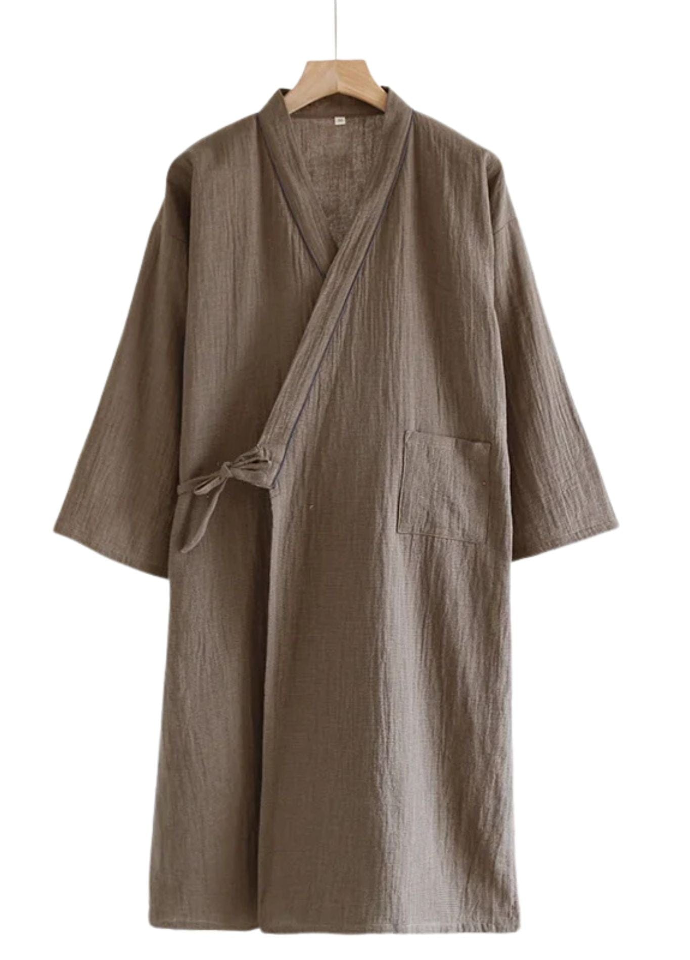 peignoir homme coton élégant