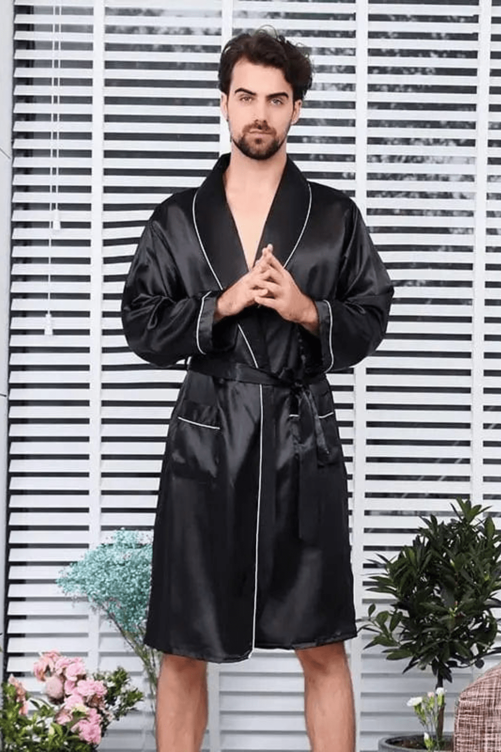 peignoir homme léger
