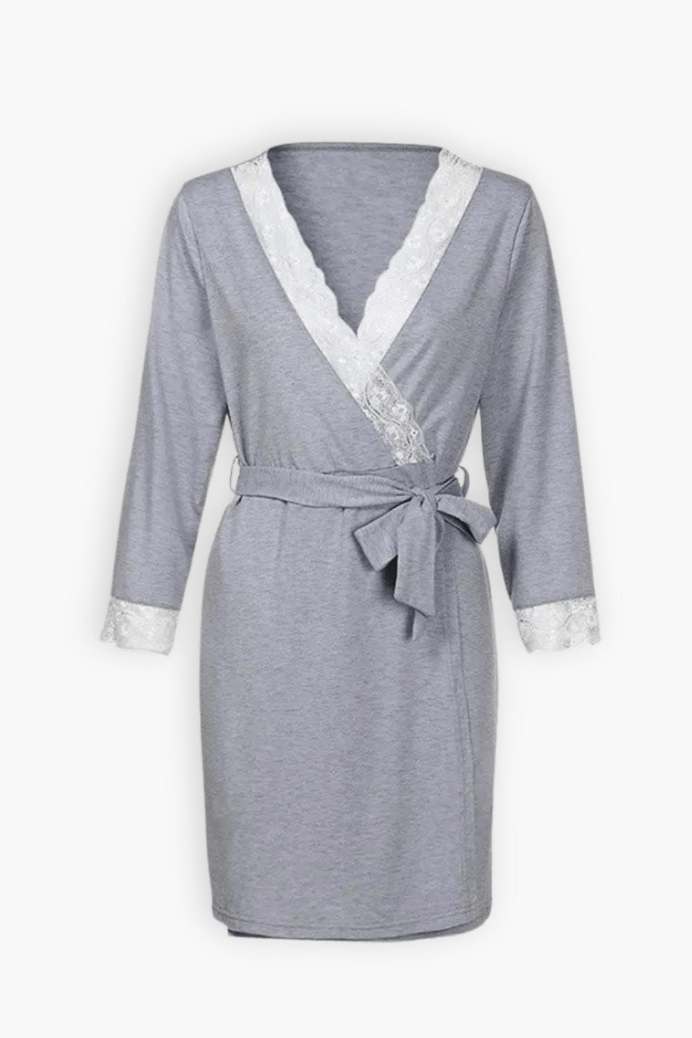 peignoir maternité chic
