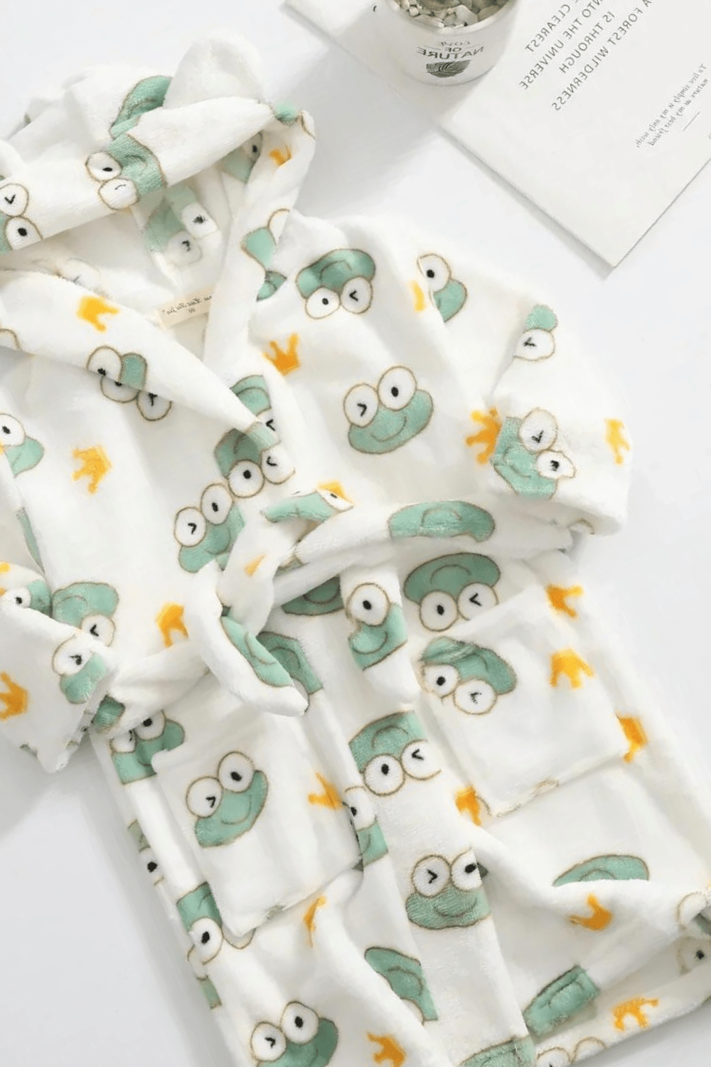 Confort et chaleur peignoir enfant