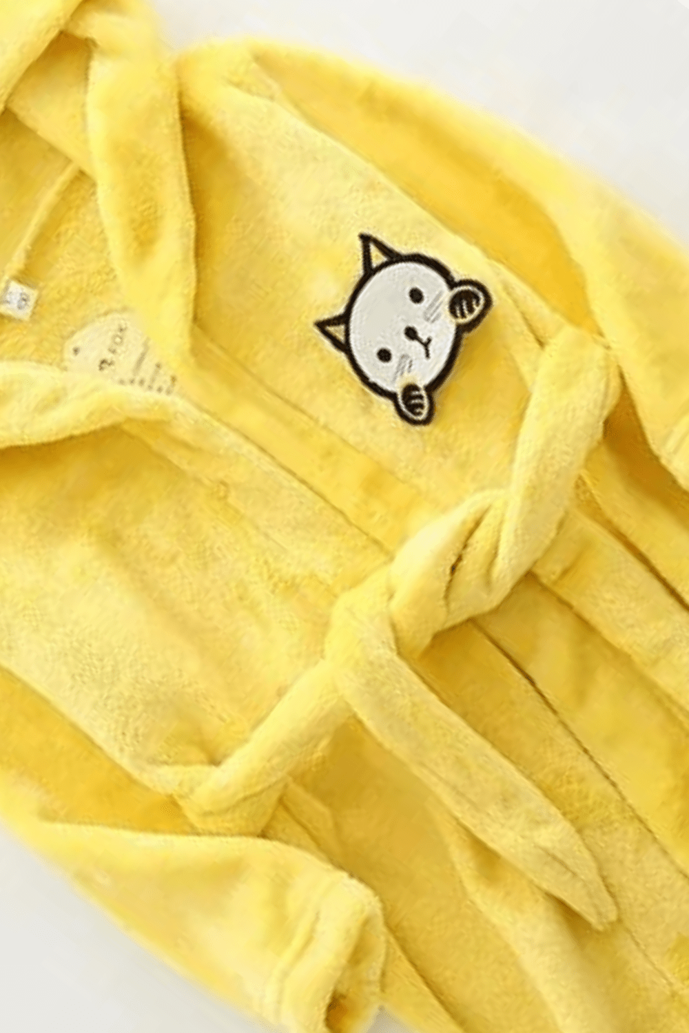 peignoir enfant doux