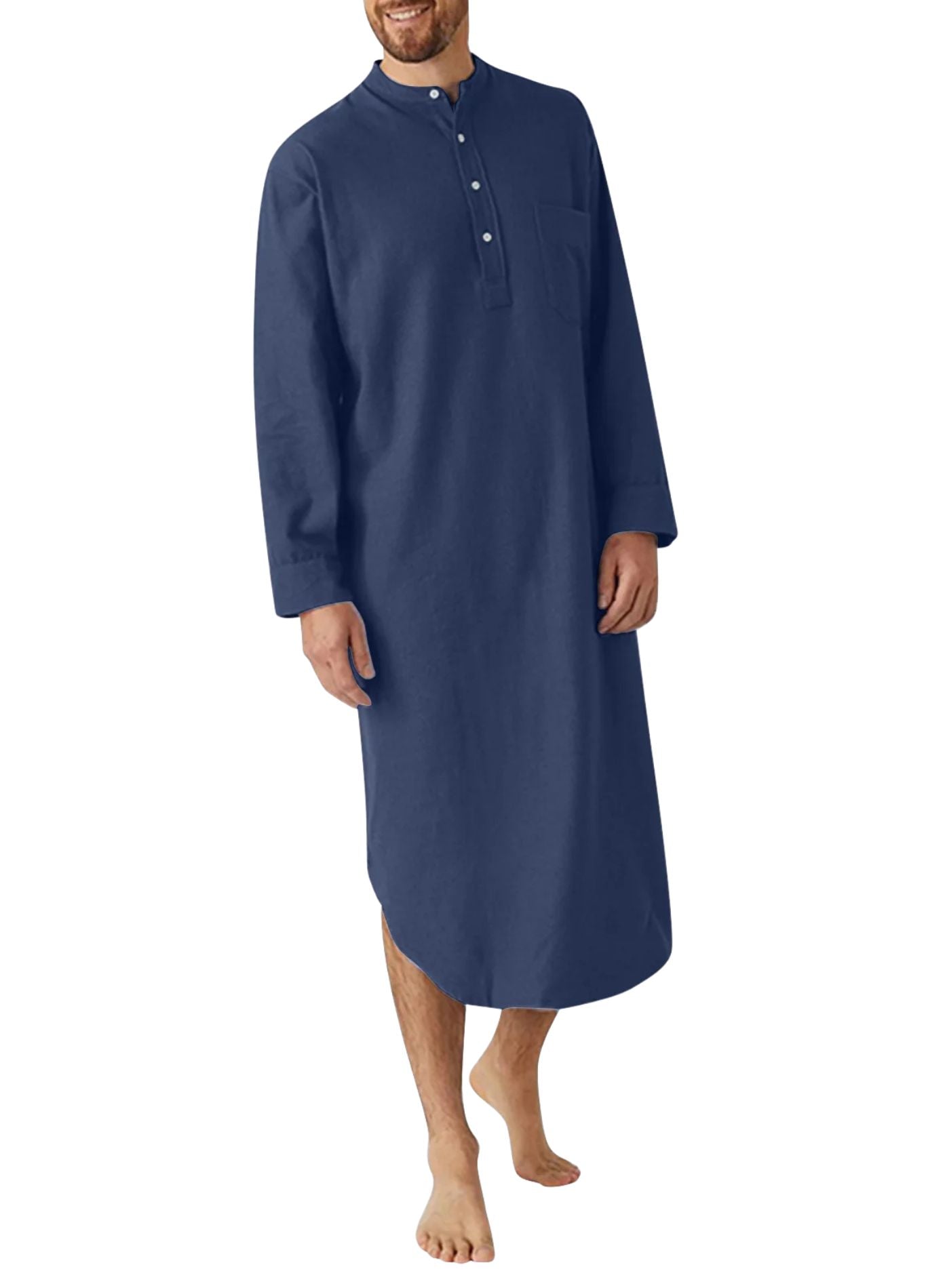 robe chambre coton homme
