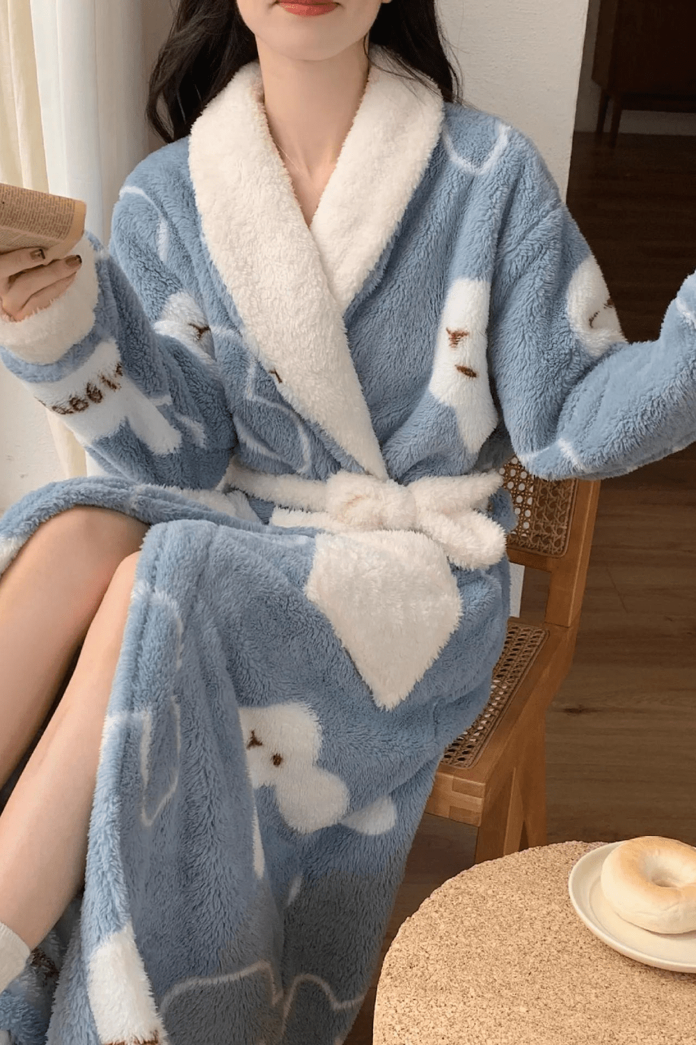 peignoir élégant pour femme