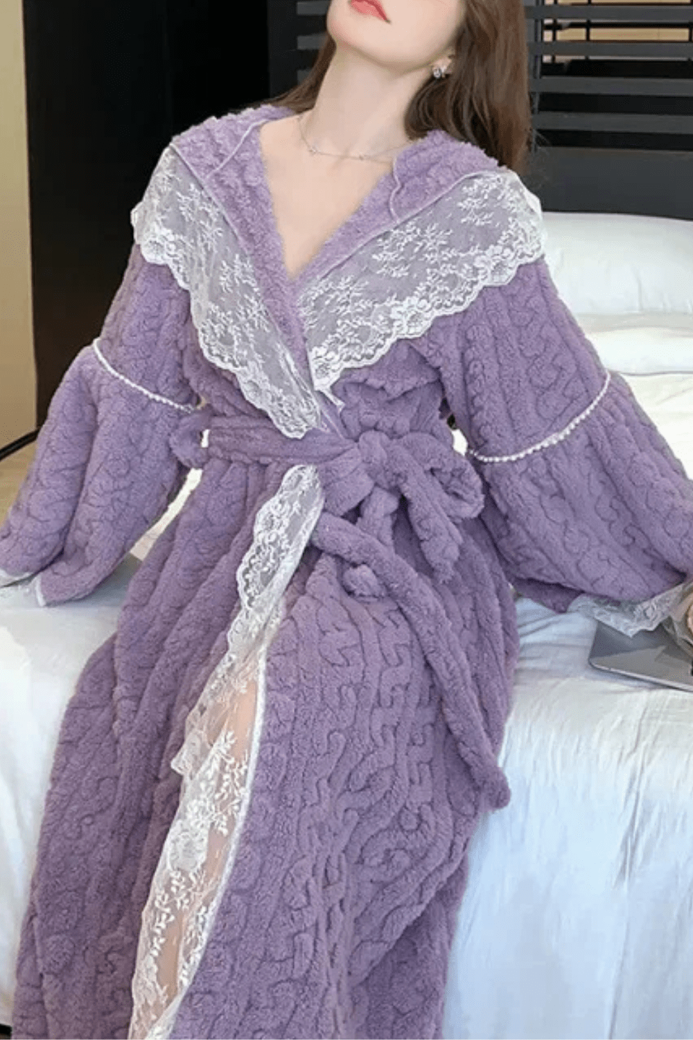 peignoir luxe