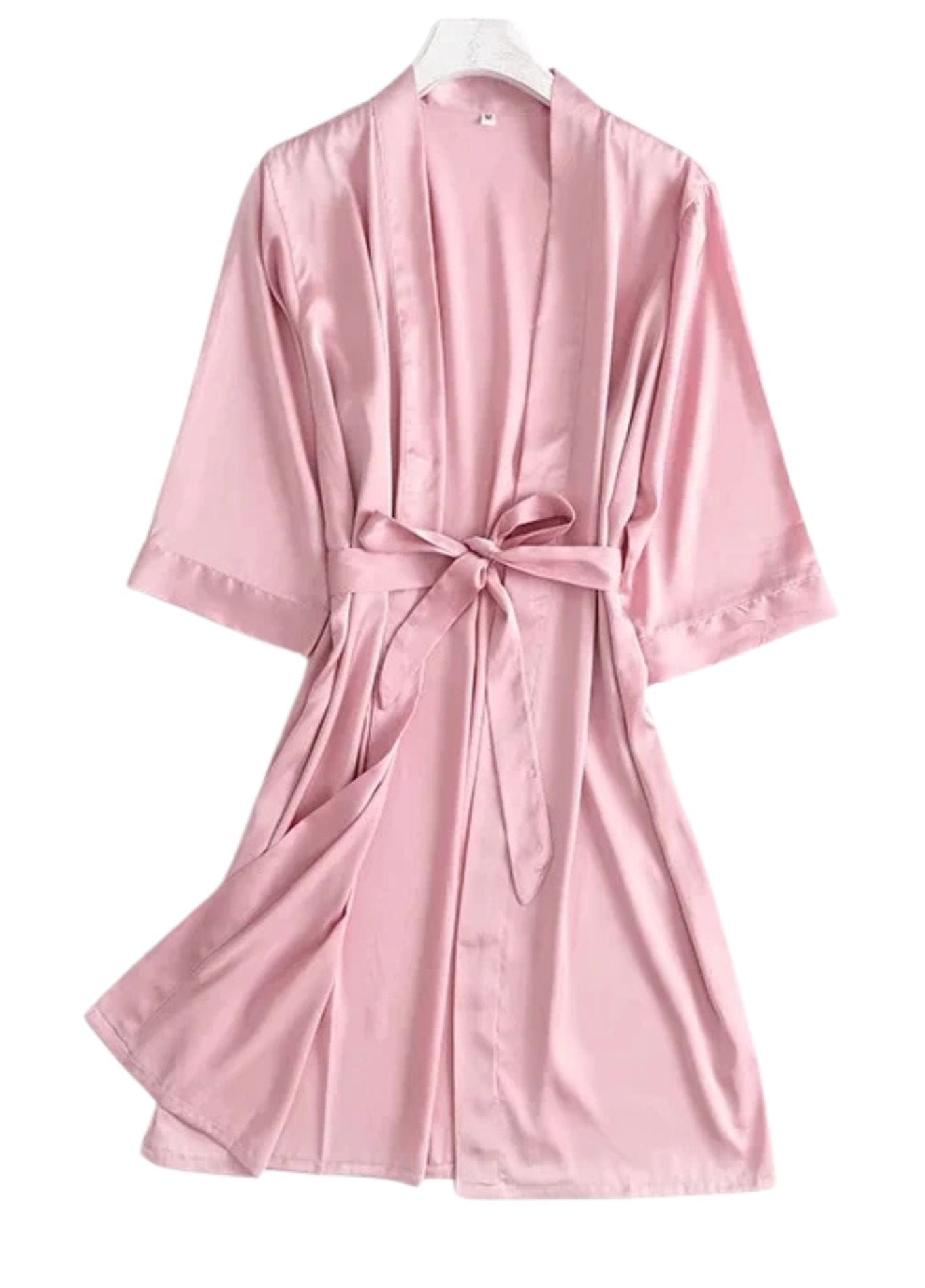 peignoir satin élégant