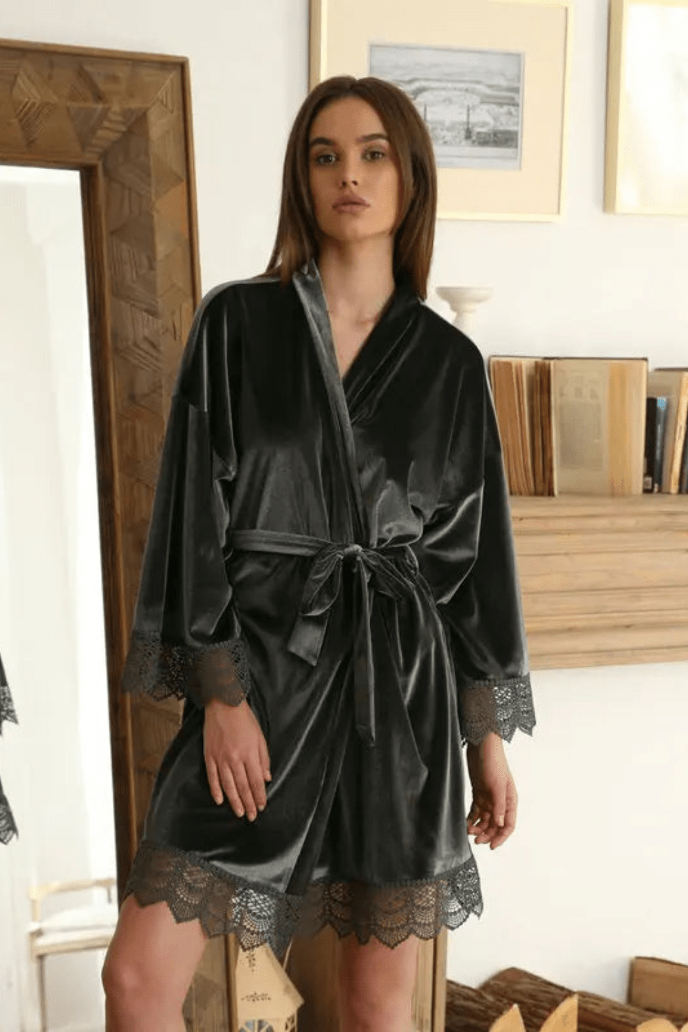 peignoir de luxe