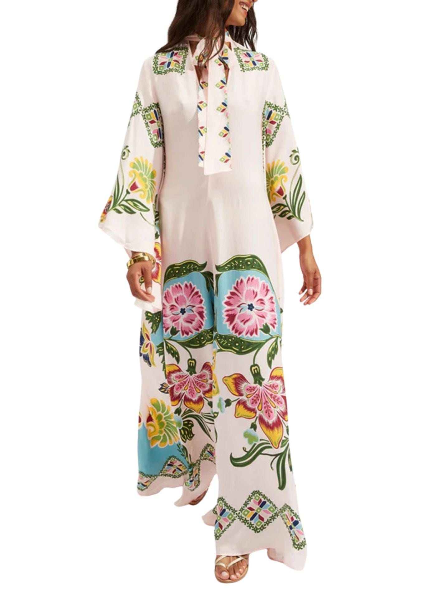 motif sophistiqué de kimono