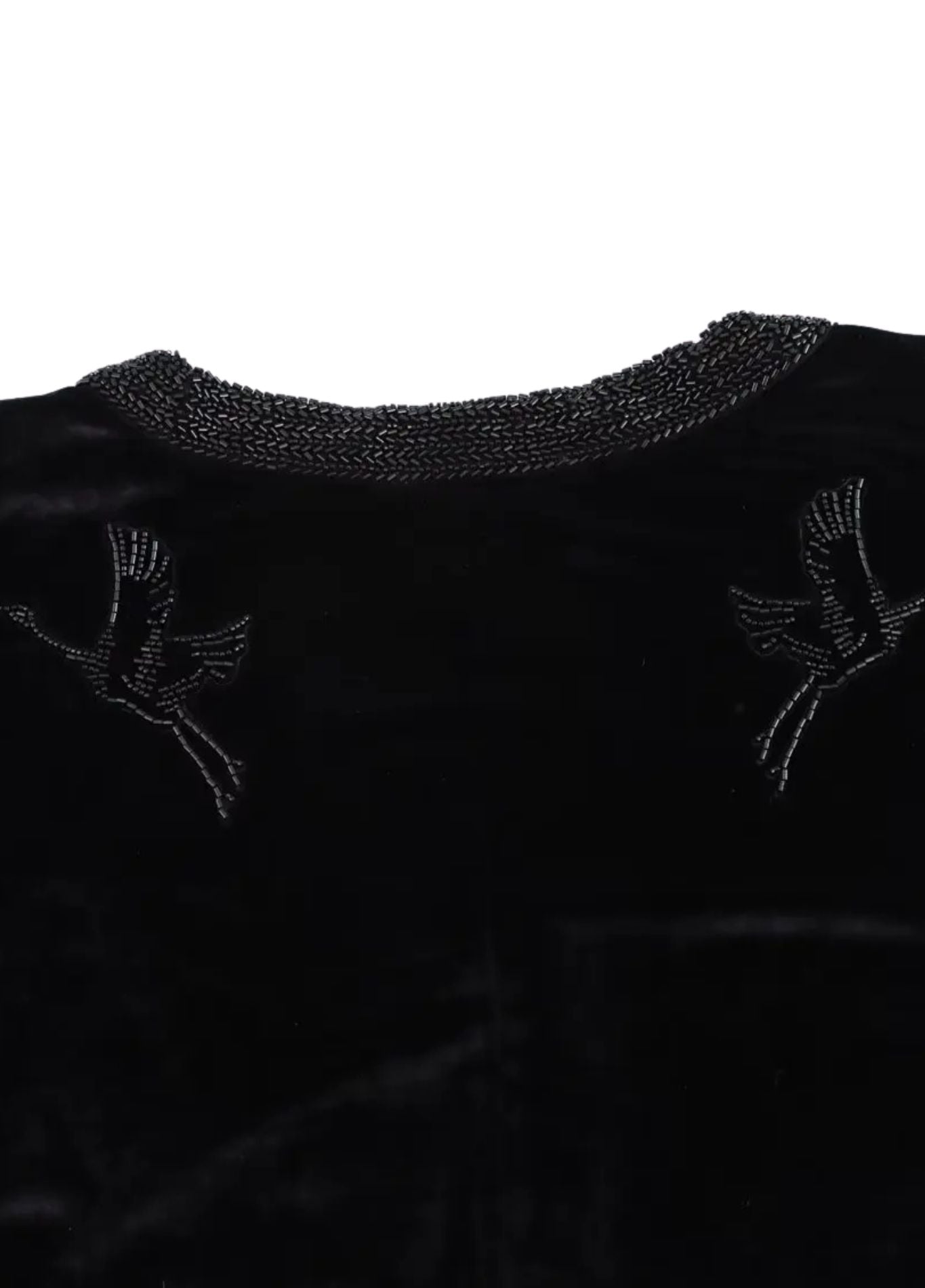 velours matelassé kimono