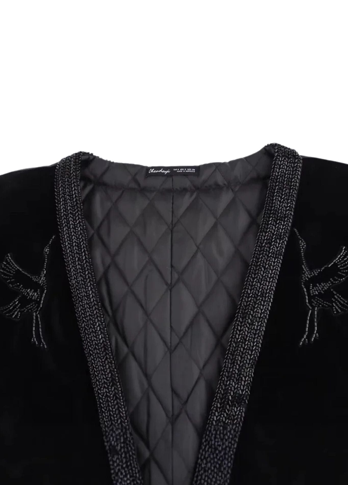 veste kimono en velours